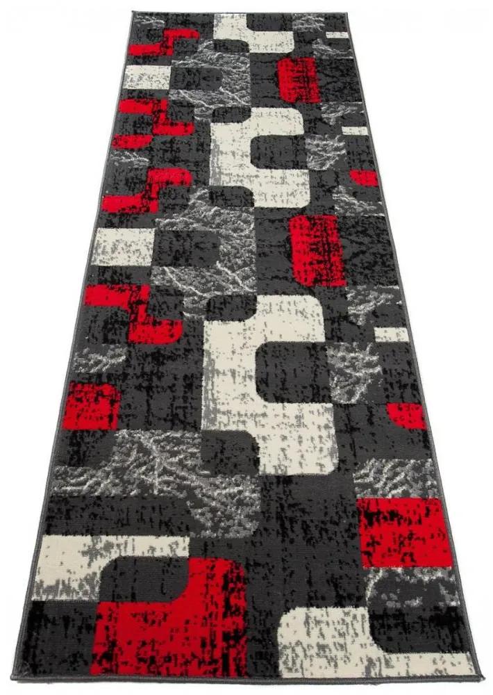 Kusový koberec PP Jona šedý atyp 100x150cm