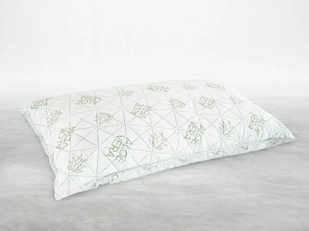 Anatomický vankúš VISCO LUXURY ALOE VERA 45x75 cm - ZIP taška