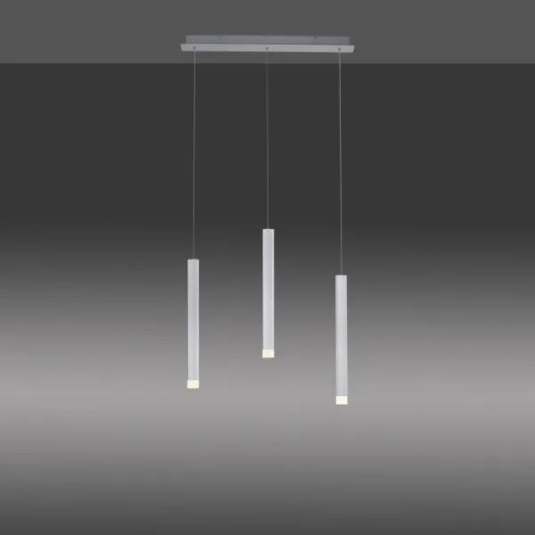 Leuchten Direkt 15203-95 - LED Luster na lanku BRUNO 3xLED/4,8W/230V biela