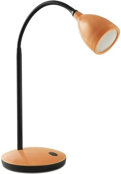 Stolní lampa GTV LED DANTE oranžová