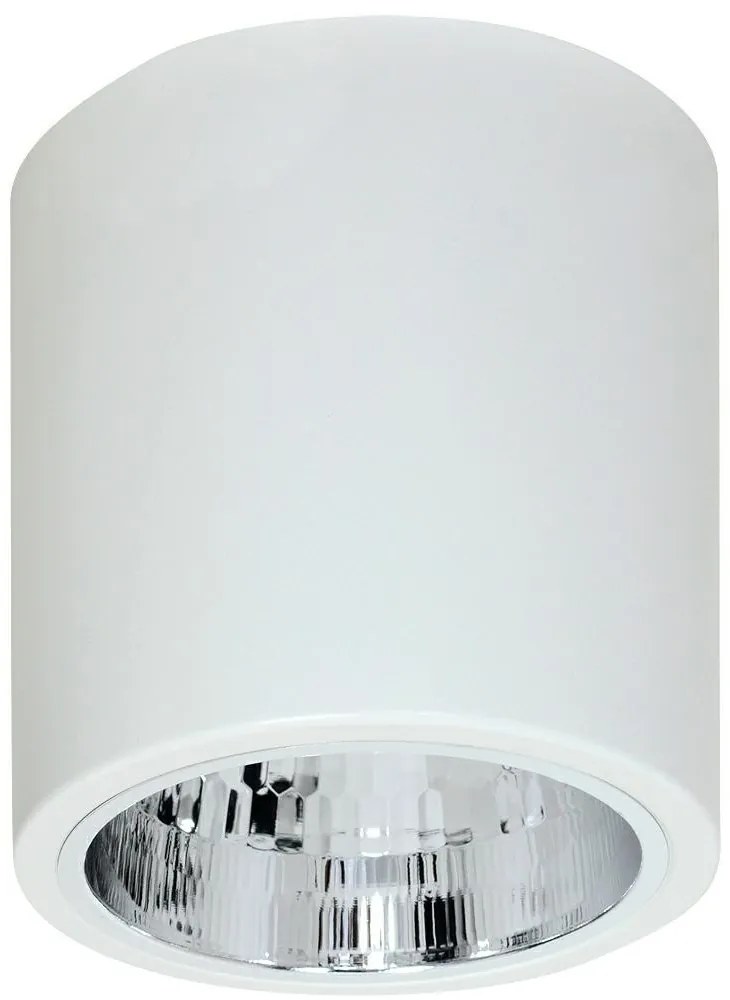 DekorStyle Stropné svietidlo Downlight round 17,5 cm biele