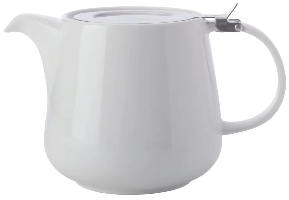Biela porcelánová čajová kanvica so sitkom Maxwell &amp; Williams Basic, 600 ml
