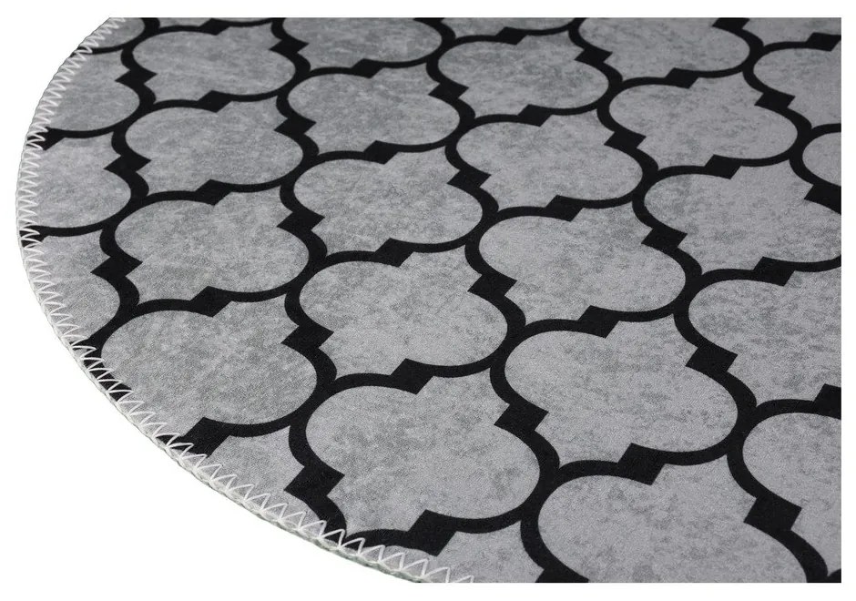 Tmavosivý umývateľný koberec 120x180 cm – Vitaus