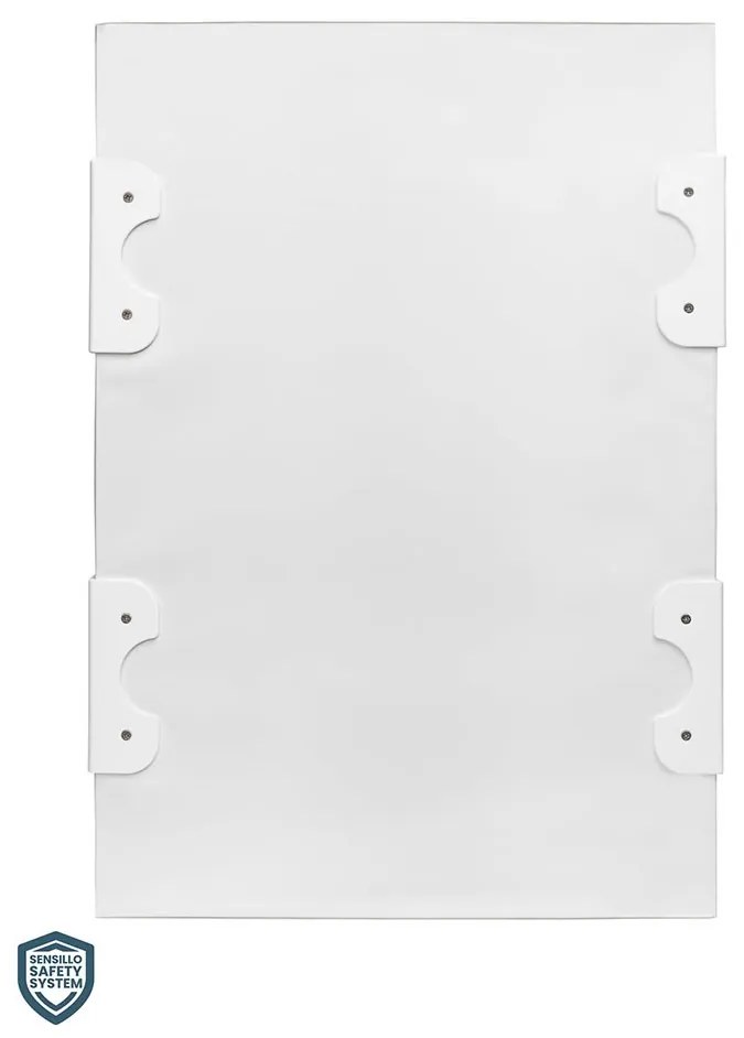 Prebaľovací nadstavec Sensillo Safety system Floral modrý