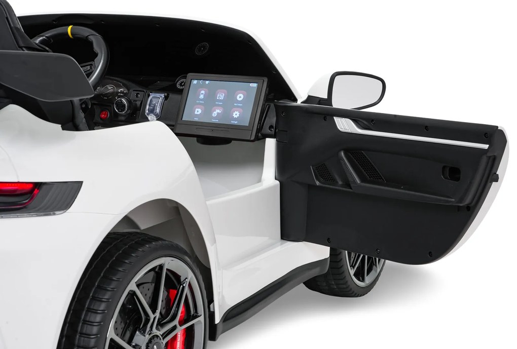 Detské elektrické autíčko Porsche 911 GT3 STRONG MP4 biele