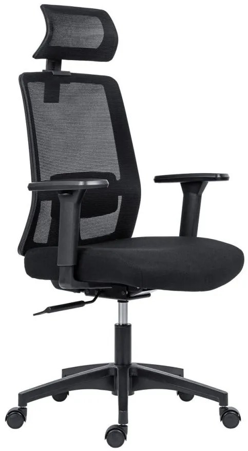 ANTARES Kancelárska stolička DELFO C čierna