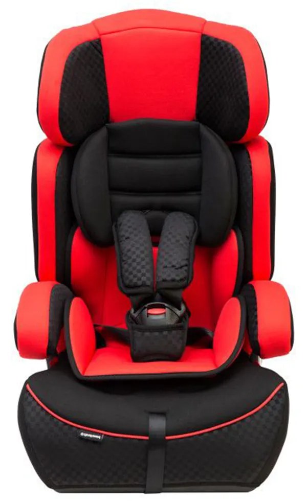 Detská autosedačka Bauerkraft - červená | 9-36 kg
