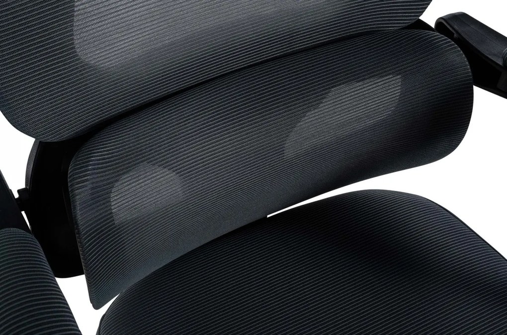 Design-Shop Kancelárska stolička Gander - Tmavo sivá