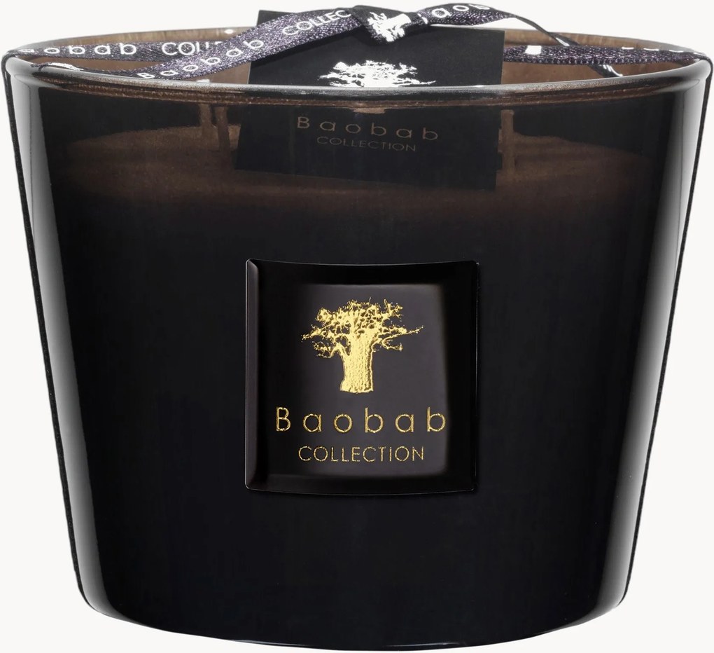 4-knôtová vonná sviečka Prestigieuses (Leather, Sequoia, Amber)