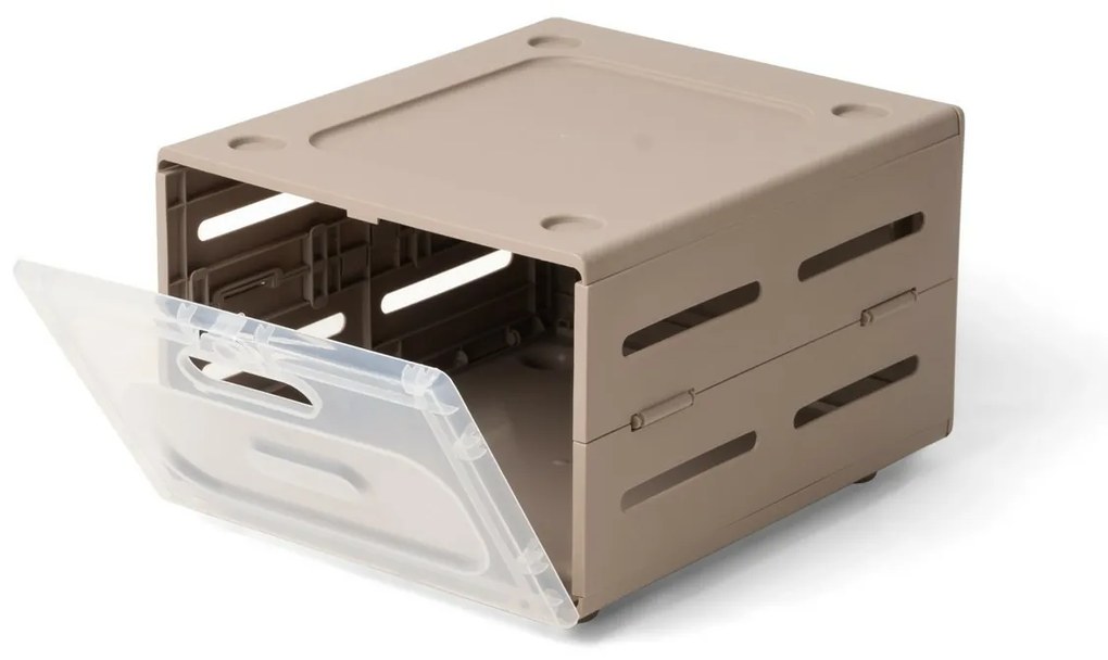 Flex modulárny organizér na obuv Brown 30 x 36 x 22 cm