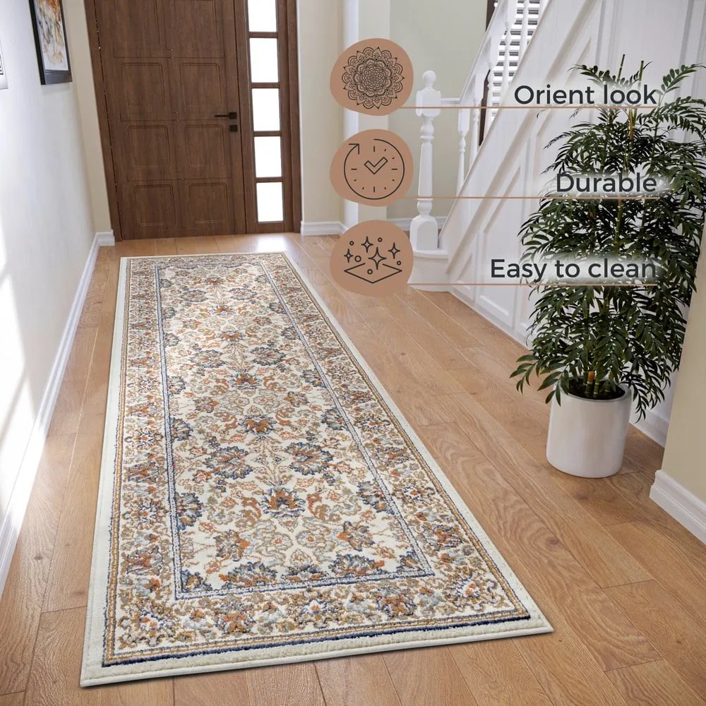 Krémový behúň 80x240 cm Orient Saraceni – Hanse Home