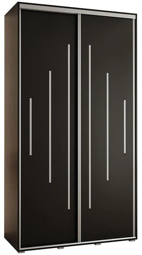 Skriňa 45 Canaris 12 140 čierna/silver