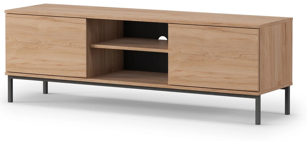 Tv stolík Quebec 2D (hikora). Akcia -20%. Vlastná spoľahlivá doprava až k Vám domov. 1051876