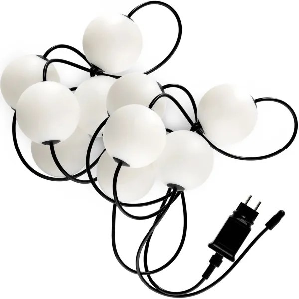 LED Vonkajšia dekoratívna reťaz 10xLED/0,8W/230V IP67 7,7 m