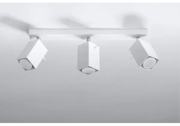 Bodové svietidlo MERIDA 3 3xGU10/40W/230V biela