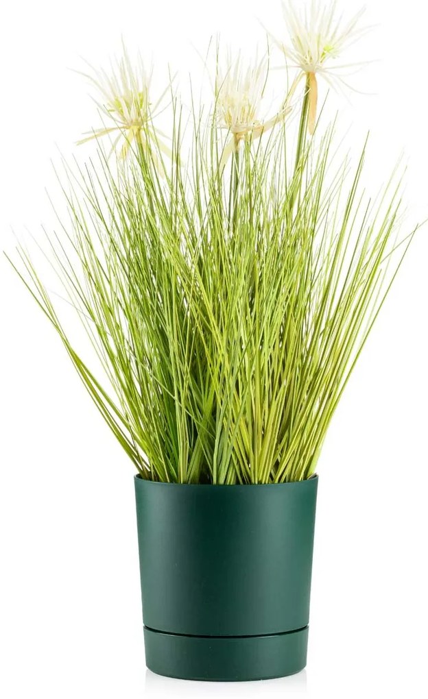 PLASTOVÝ KVETINÁČ AZALEA 17,5X18,5 CM TMAVOZELENÁ