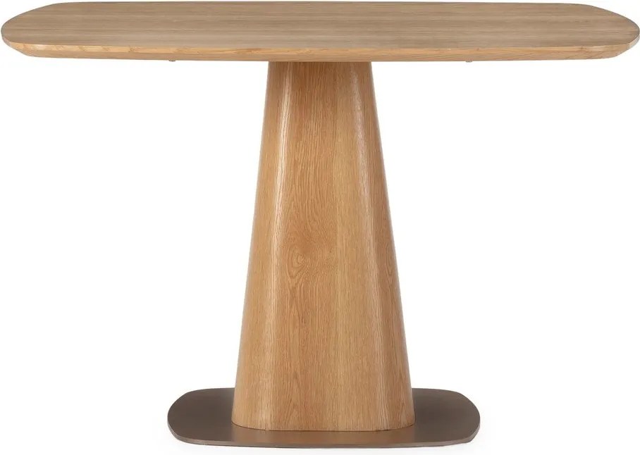 Jedálenský stôl v dekore duba 120x120 cm Etel – MOME