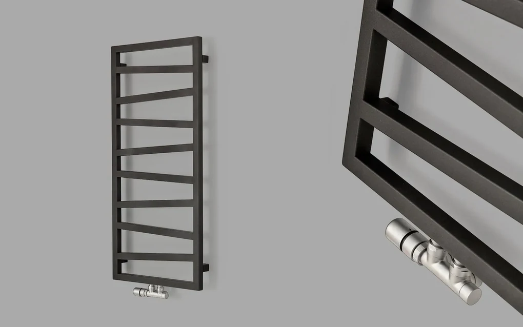 Terma Zigzag 1070x500 kombinovaný radiátor RAL9016 Z8