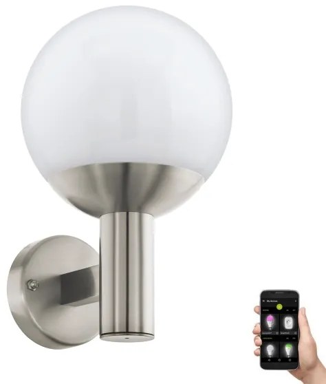 Eglo 97247 - LED Vonkajšie nástenné svietidlo NISIA-C 1xE27/9W/230V IP44