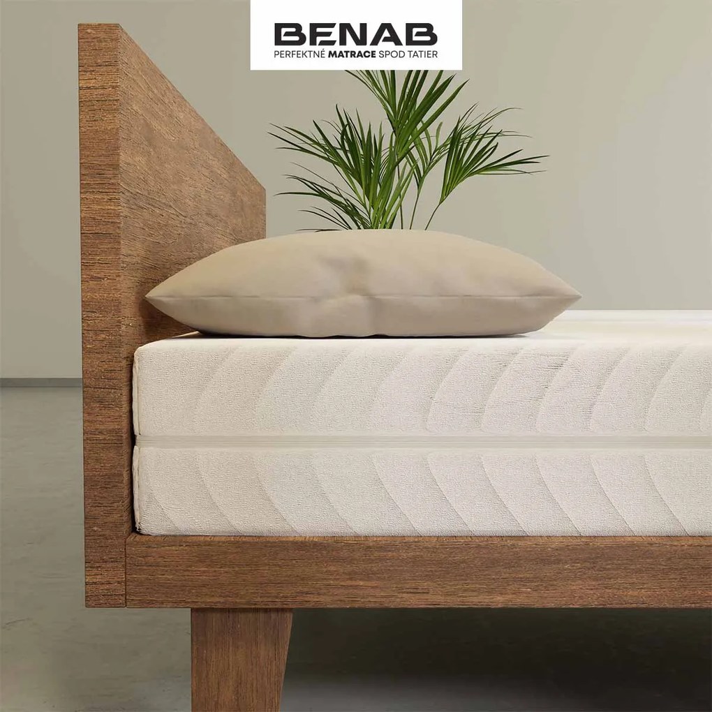 BENAB KING matrac dvojitej tuhosti (2ks) 90x195 cm Poťah so striebrom