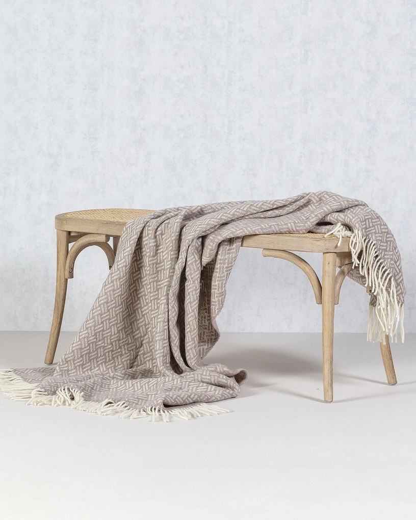 Deka Zelandia 140x200 cm silver beige
