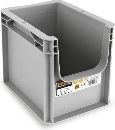 ARTPLAST Stohovateľná modulárna krabica Linea EUROBOX 20 × 15 × 17 cm