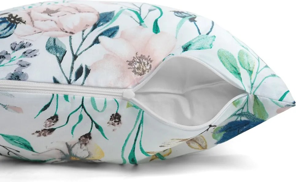 Polášek Bavlnená obliečka na vankúšik - Hnedé srdiečka | 70 x 90 cm