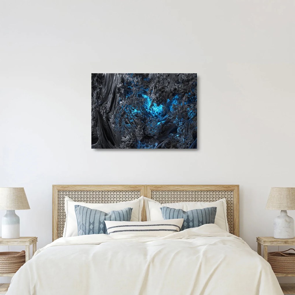 Sklenený obraz - Pohľad do vnútra (70x50 cm)