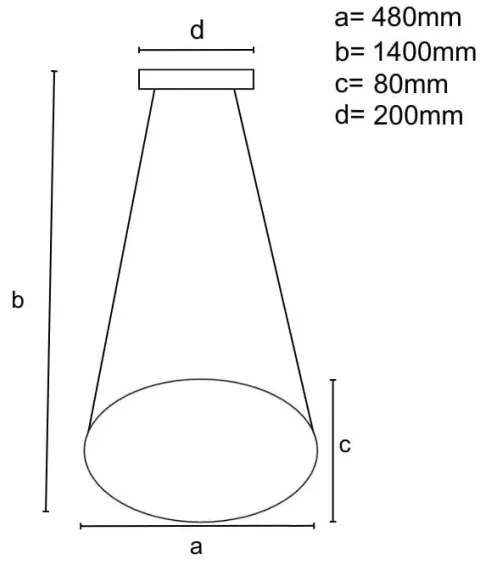 LED Stmievateľný luster na lanku LED/65W/230V 3000-6500K šedá + diaľkové ovládanie