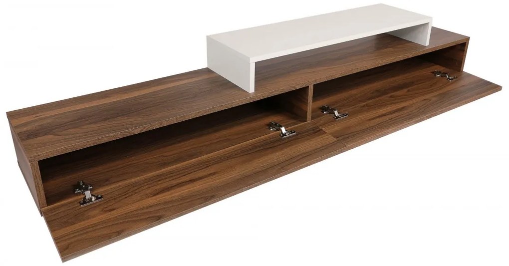 Obývacia stena Nirvana teak/biela