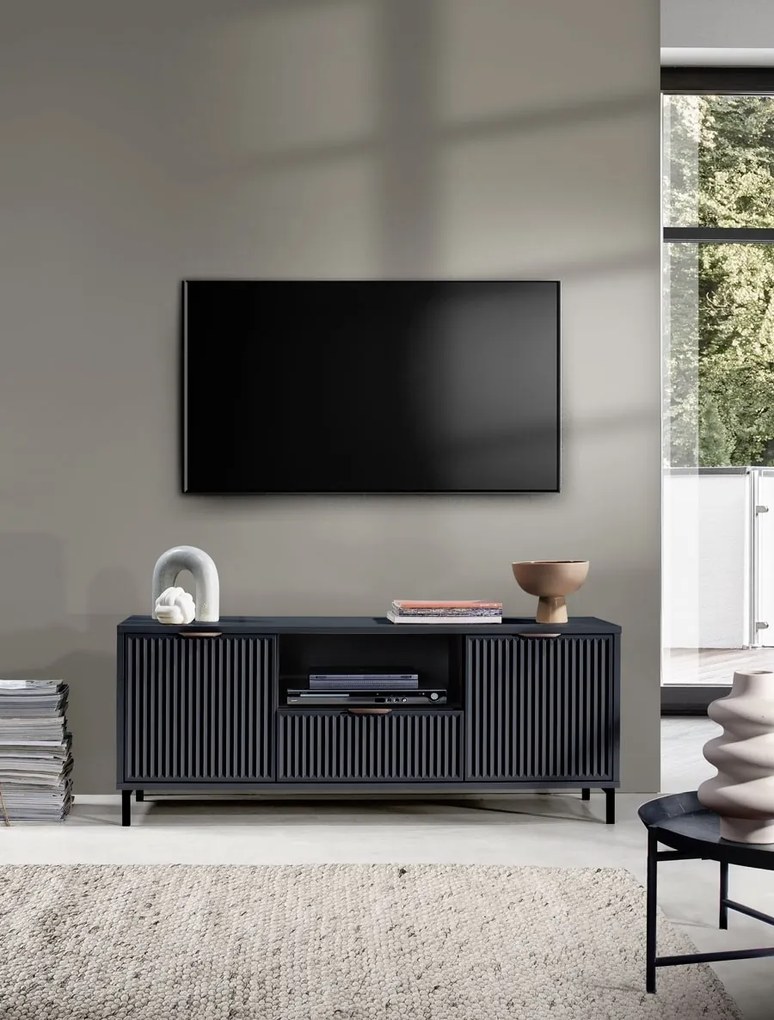 TV skrinka Eleganzo 135 cm indigo