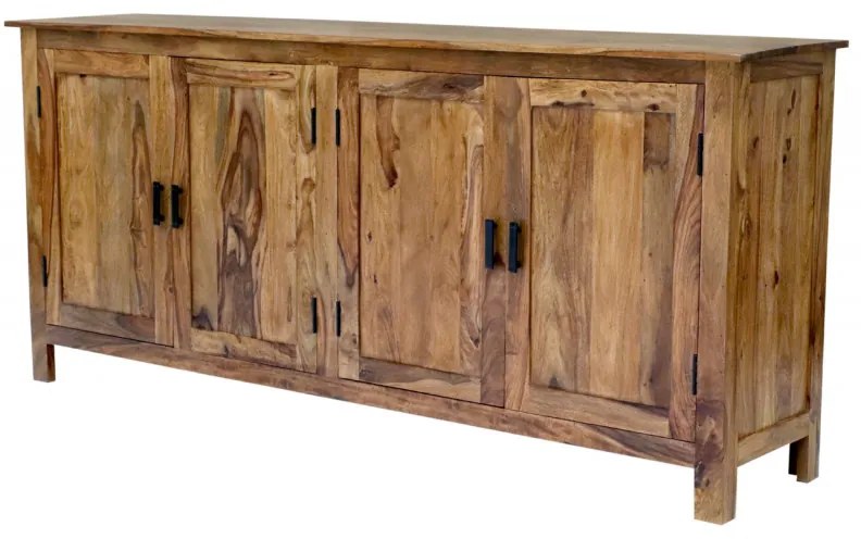 Komoda Rami 200x90x45 indický masív palisander Super natural