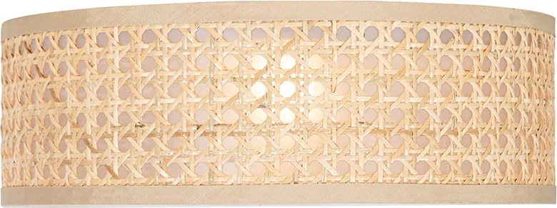 Inteligentné stropné svietidlo ratanové 30 cm vrátane Wifi A60 - Tromma