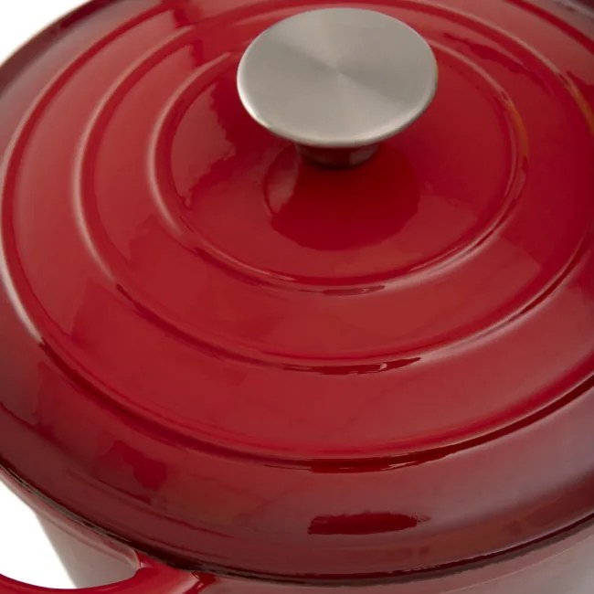 Hrniec ANDREAS liatinový, červený 871905