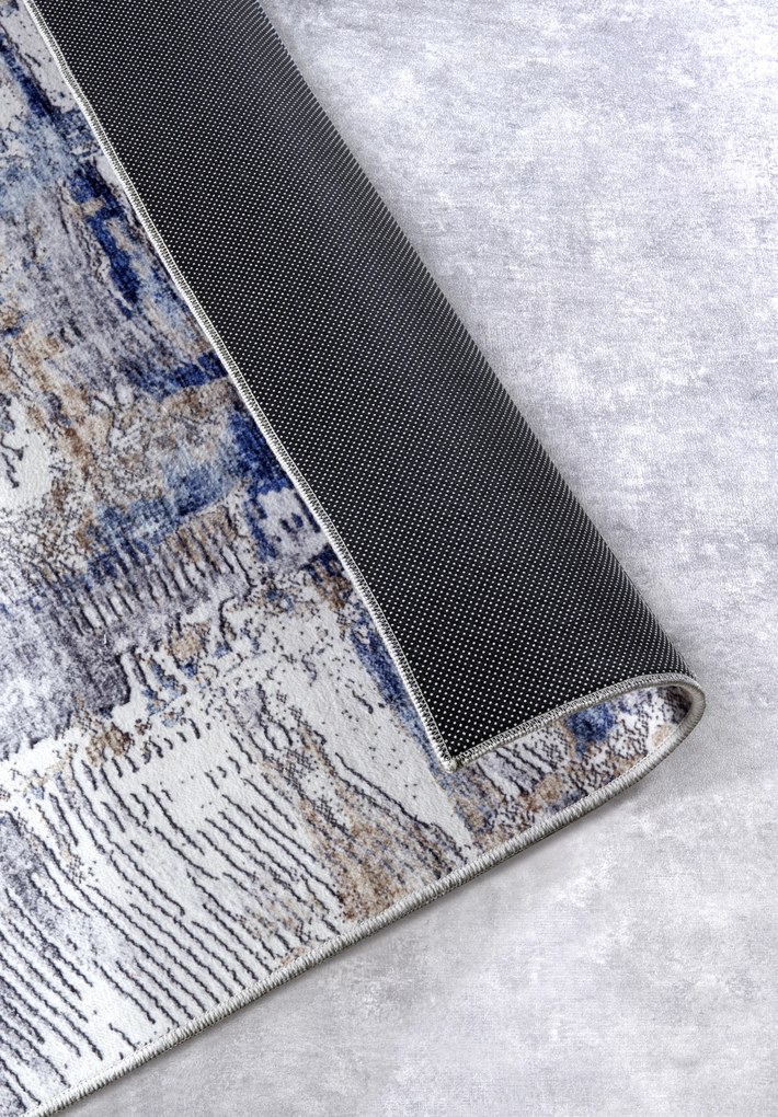 Kusový koberec Imagination New 106035 Dark blue/Beige z kolekcie Elle, 200x290, modrá, obývacia izba, ELLE Decoration