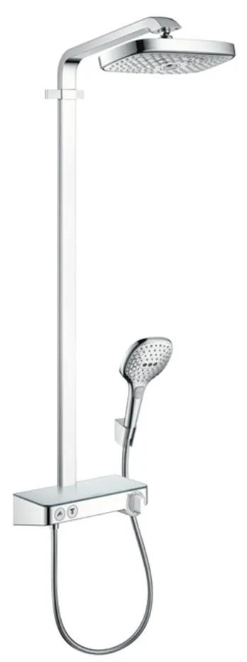 Hansgrohe Raindance Select E - Showerpipe 300 2jet EcoSmart 9 l/min s termostatom ShowerTablet Select 300, chróm 27283000