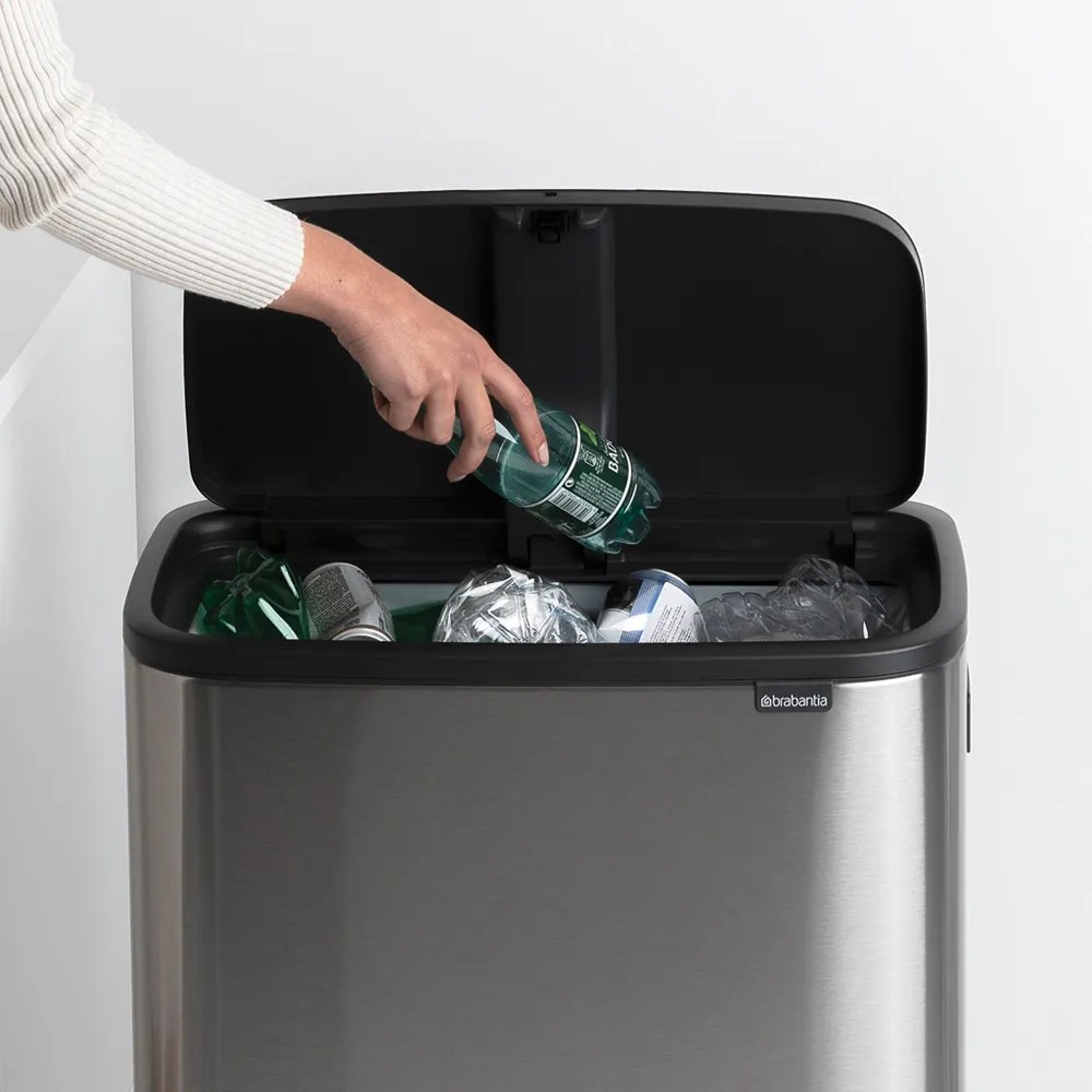 Brabantia BO Touch Bin 60L HI matná oceľ otiskuvzdorná