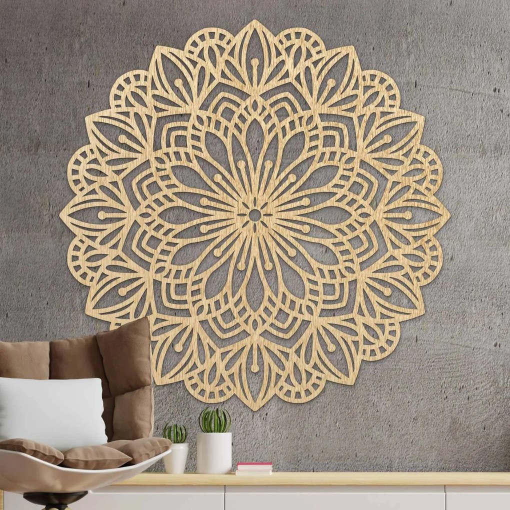 SENTOP | Drevená mandala na stenu – Elegantná dekorácia | SENTOP PR0252