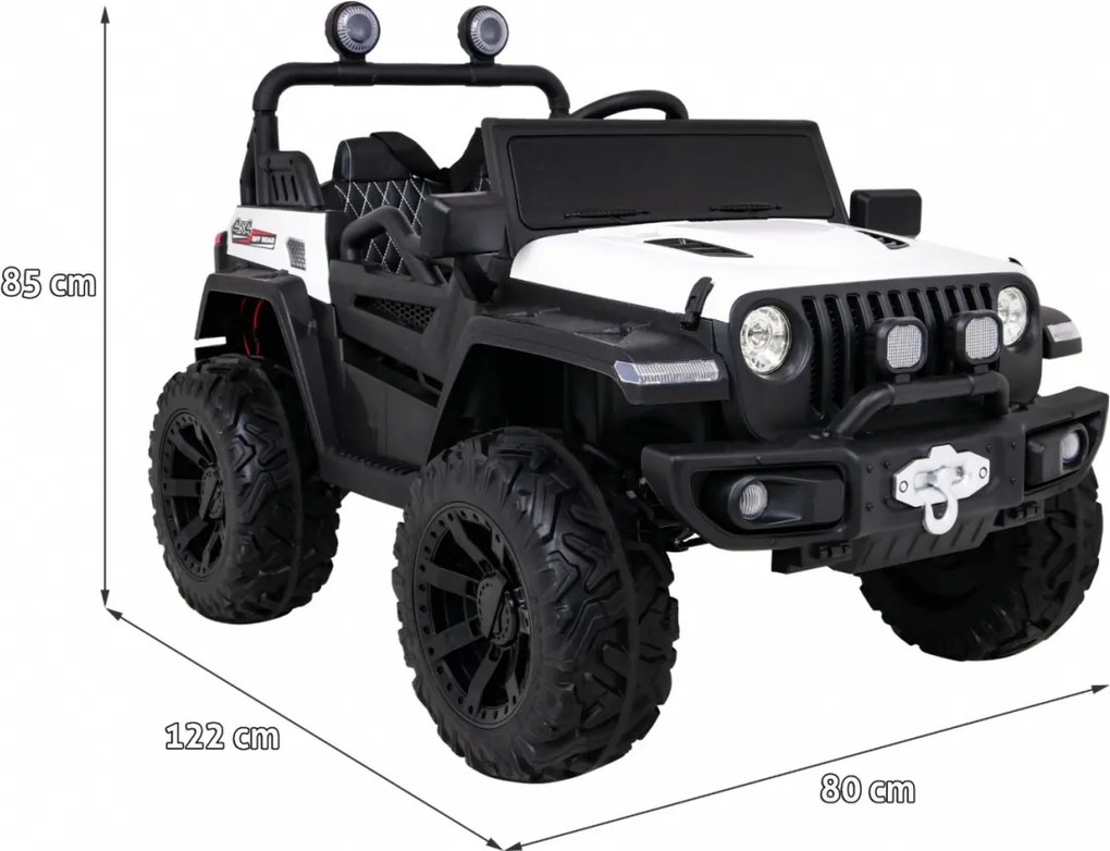 Ramiz Master of Terain Biele vozidlo