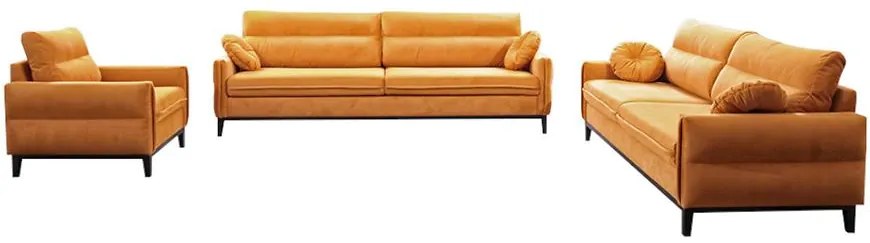 Sedacia súprava Bellano 3/2/1 Ginger-Otusso 15 POM DR.venge