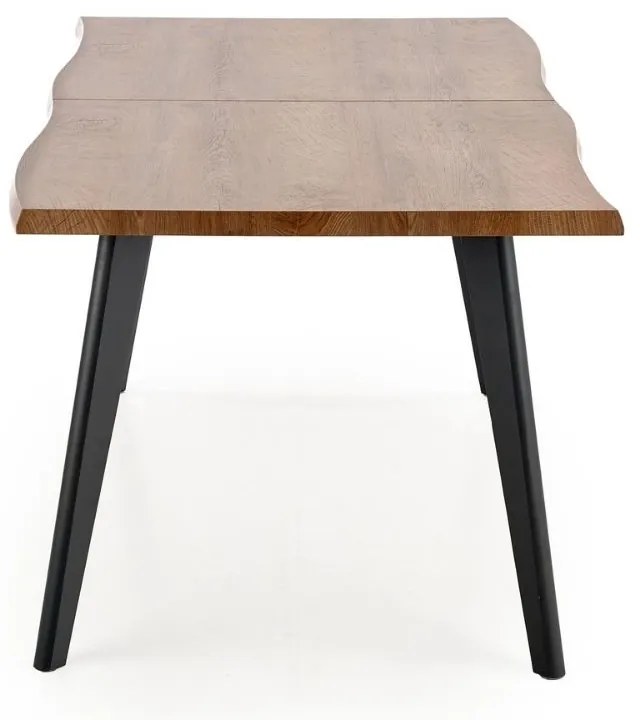 Jedálenský stôl Dickson 150 cm, dub / čierna