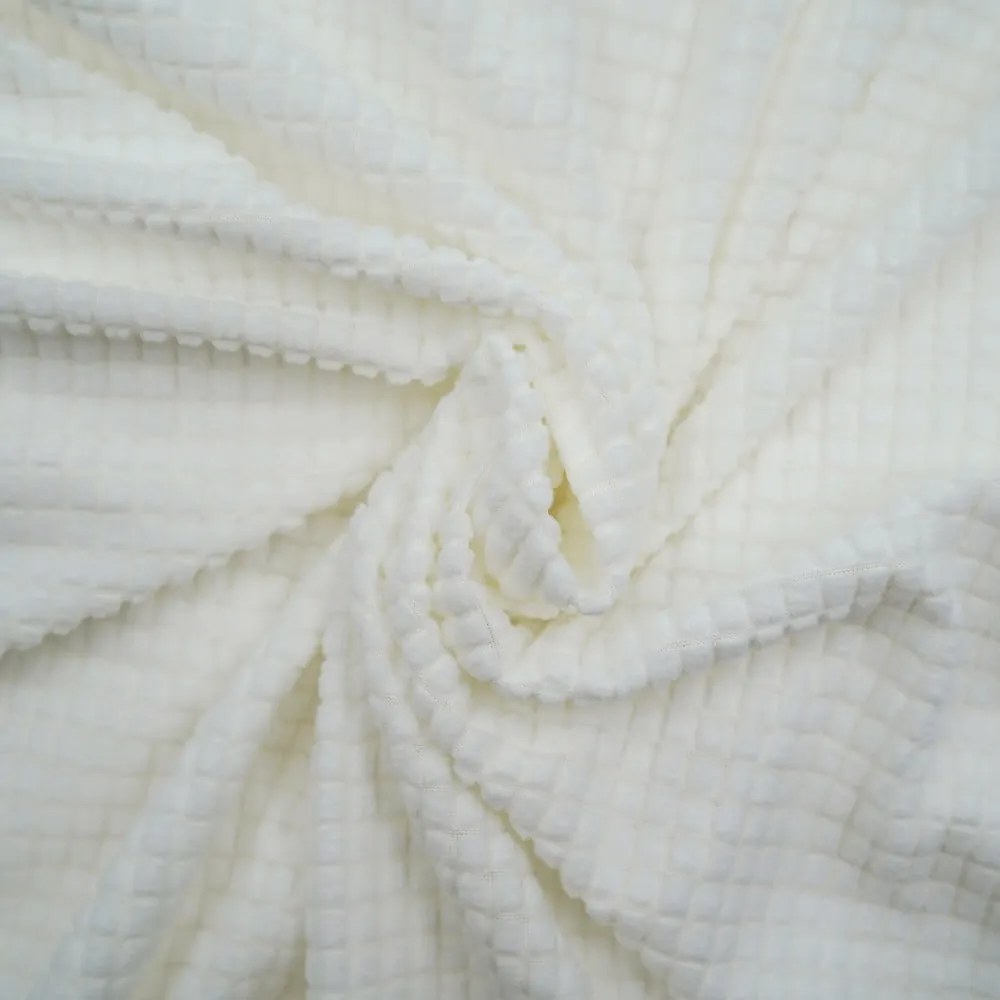 Krémový 3-miestny napínací poťah na pohovku Sacha – douceur d'intérieur