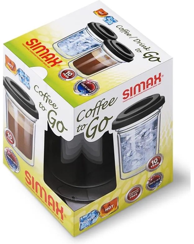 SIMAX POHÁR NA KÁVU S DVOJITOU STENOU 300ML