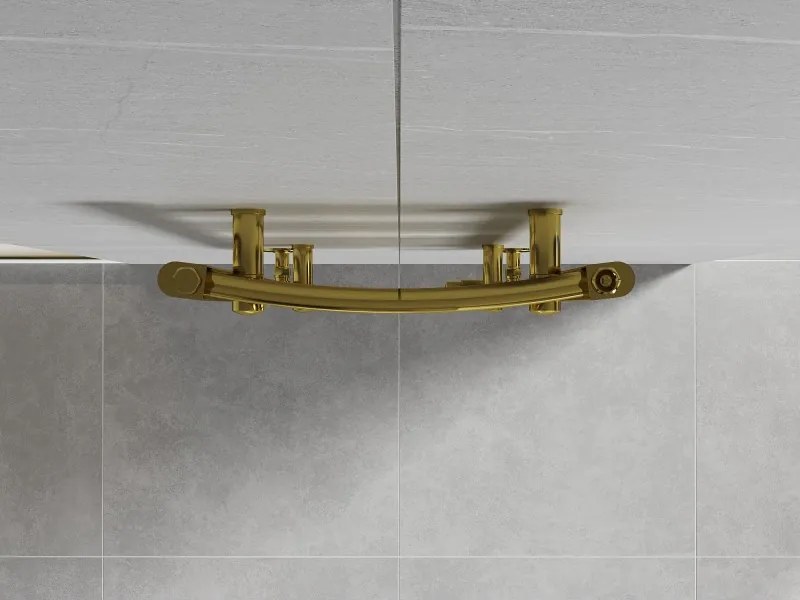 Mexen Ares, vykurovacie teleso 1200x400 mm, 349 W, zlatá lesklá, W102-1200-400-00-50