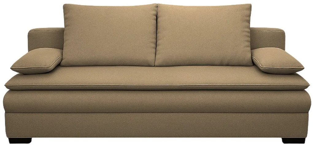 Rozkladacia pohovka BOOK - hnedá