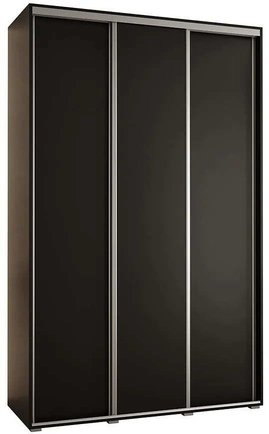 Skriňa 45 Canaris 1 160 čierna/silver