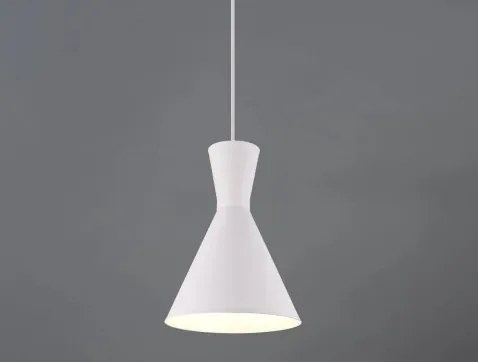 Luster Enzo, matná biela%