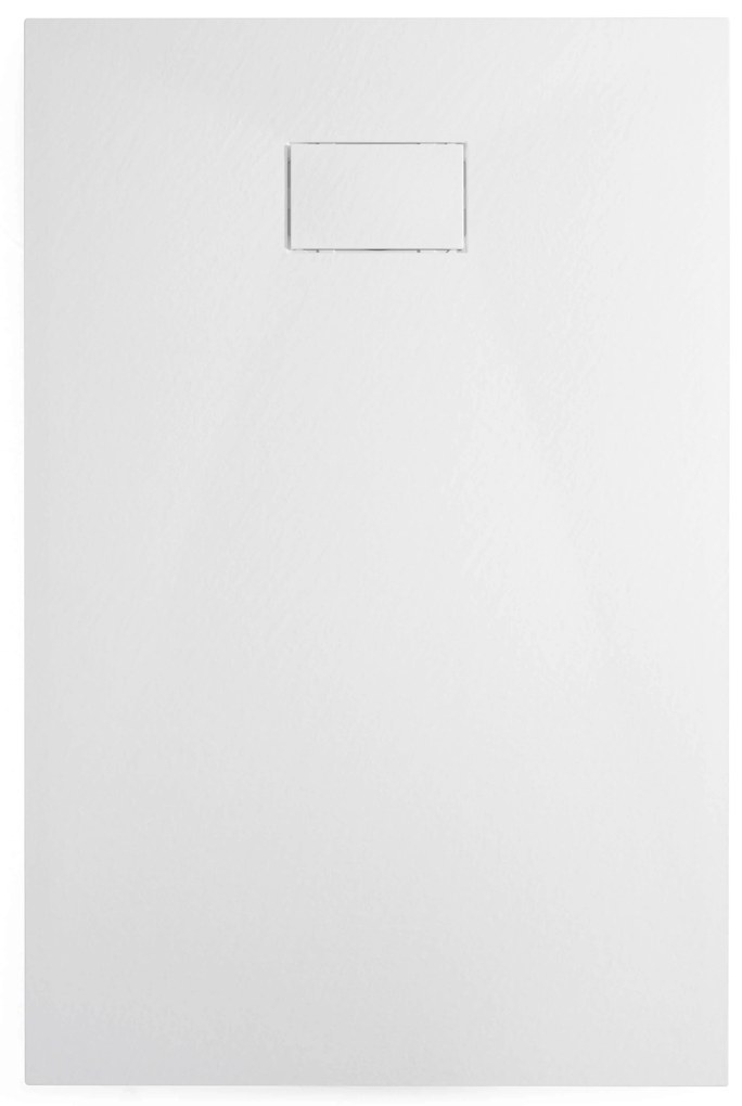 Cerano Gusto, obdĺžniková sprchová vanička 120x80x3 cm z minerálneho kompozitu, biela, CER-CER-414641