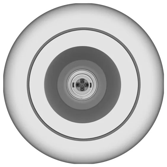 Ledvance - Stropné svietidlo CONE 1xE27/40W/230V