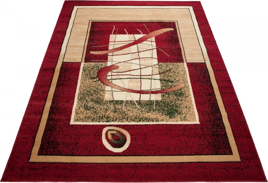TA Koberec 5118B ČERVENÝ ATLAS PP Rozmer: 300x400 cm